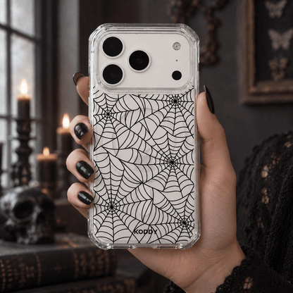Halloween Spiderweb Phone Case-KODDY aesthetic iphone case UK