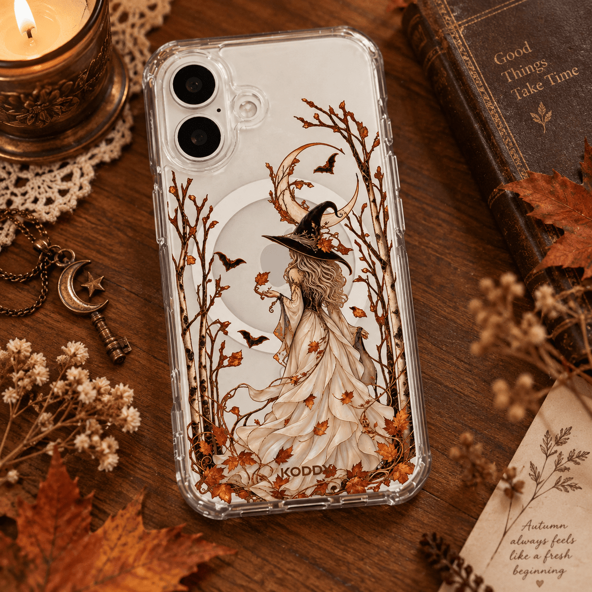 Halloween Witch Aesthetic Phone Case-KODDY aesthetic iphone case UK