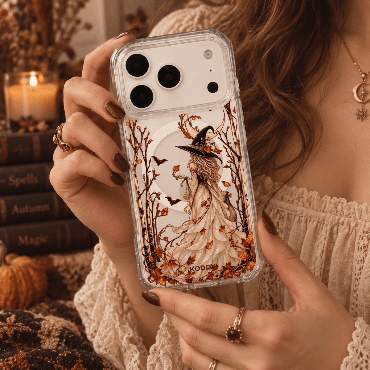 Halloween Witch Aesthetic Phone Case-KODDY aesthetic iphone case UK