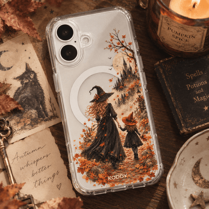 Halloween Witch & Little Witch Phone Case-KODDY aesthetic iphone case UK