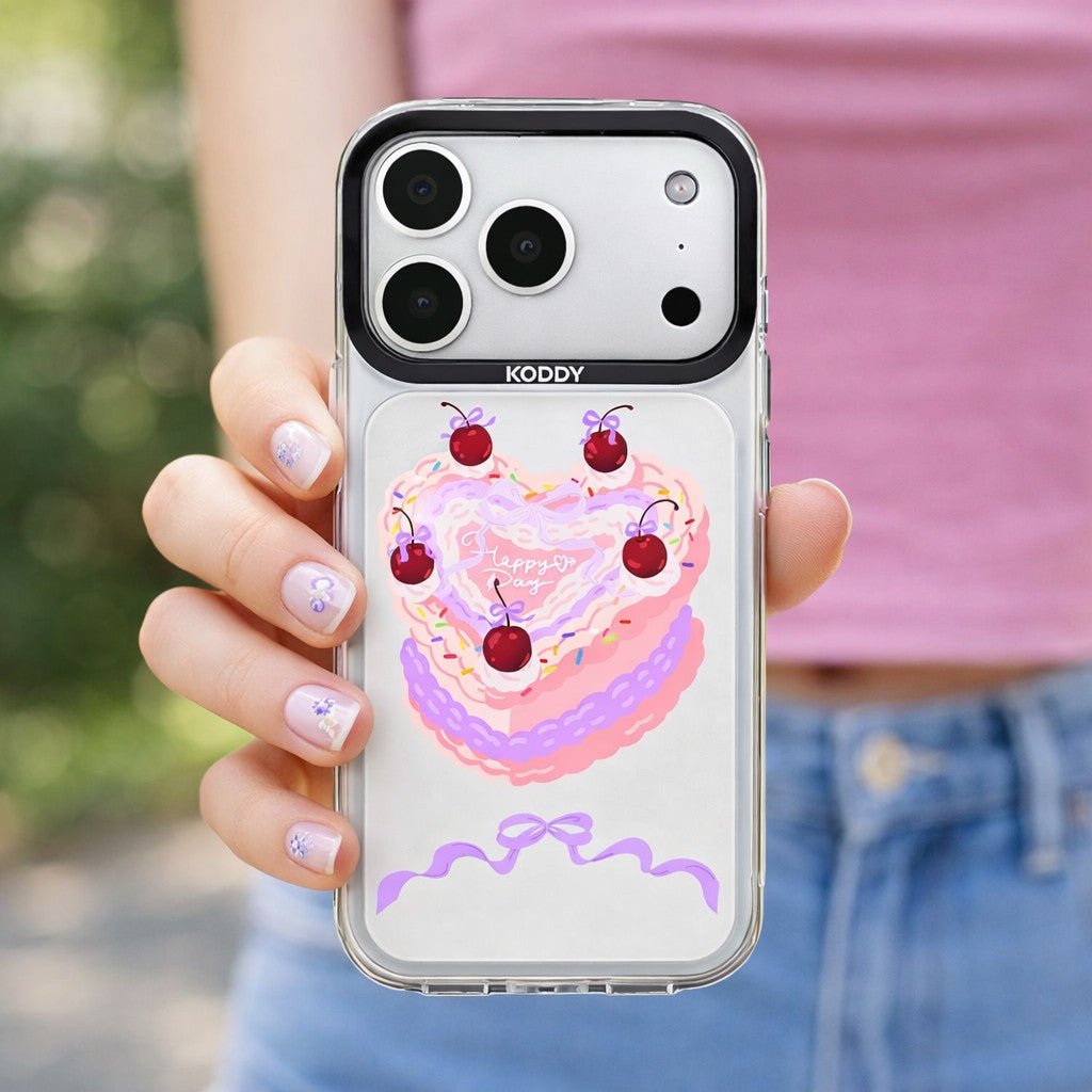 Happy Day Cake iPhone Case - KODDY aesthetic iphone case UK