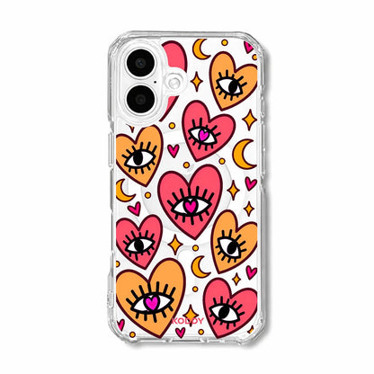Heart & Eye Aesthetic Phone Case