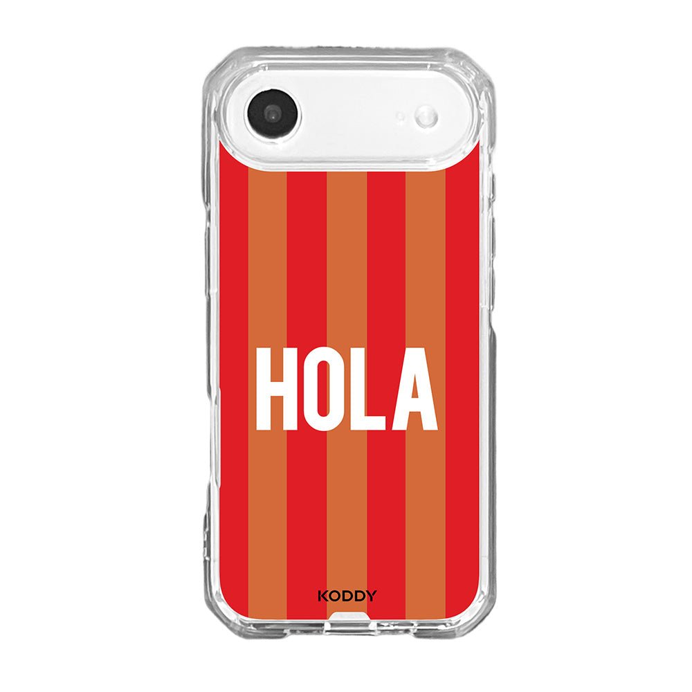 Hola Retro Stripe Phone Case-KODDY aesthetic iphone case UK
