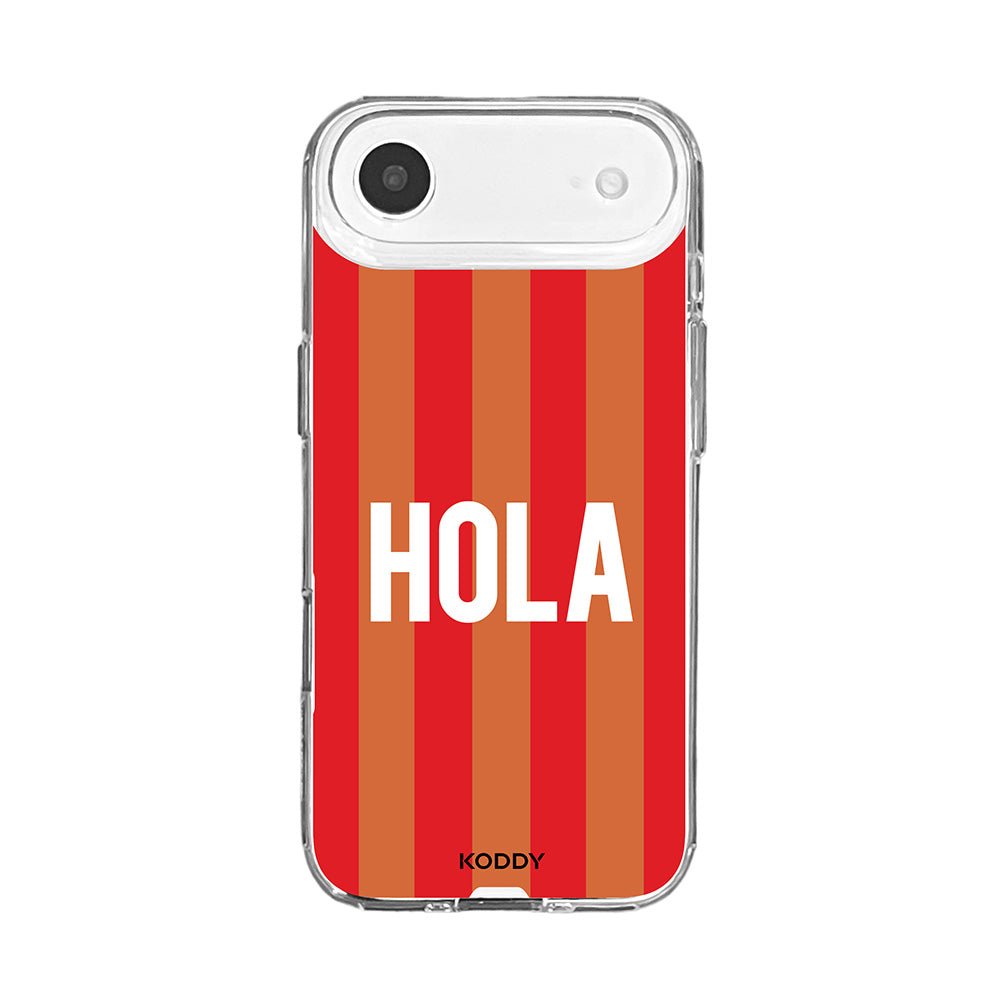 Hola Retro Stripe Phone Case-KODDY aesthetic iphone case UK