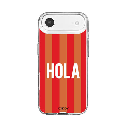Hola Retro Stripe Phone Case-KODDY aesthetic iphone case UK