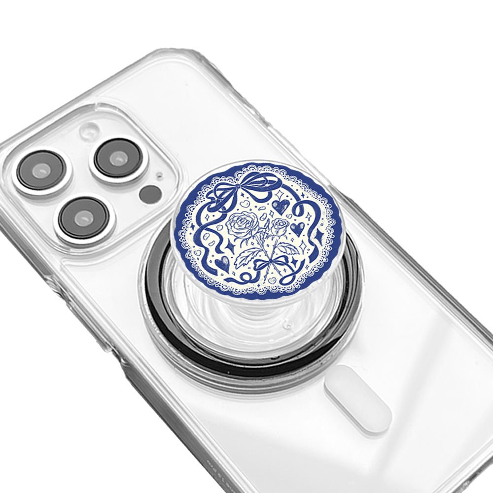 Indigo Lace Phone Grip - KODDY