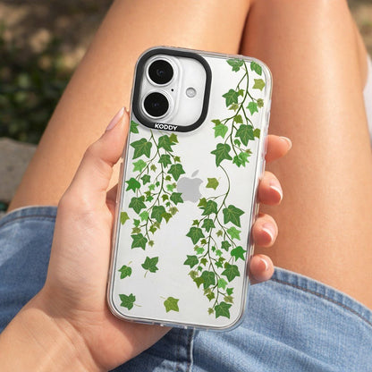 Ivy Vine Clear iPhone Case - KODDY aesthetic iphone case UK