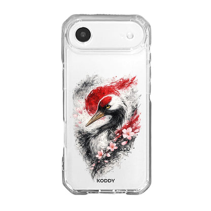 Japanese Sakura Crane Phone Case-KODDY aesthetic iphone case UK