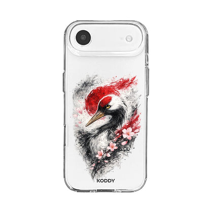 Japanese Sakura Crane Phone Case-KODDY aesthetic iphone case UK