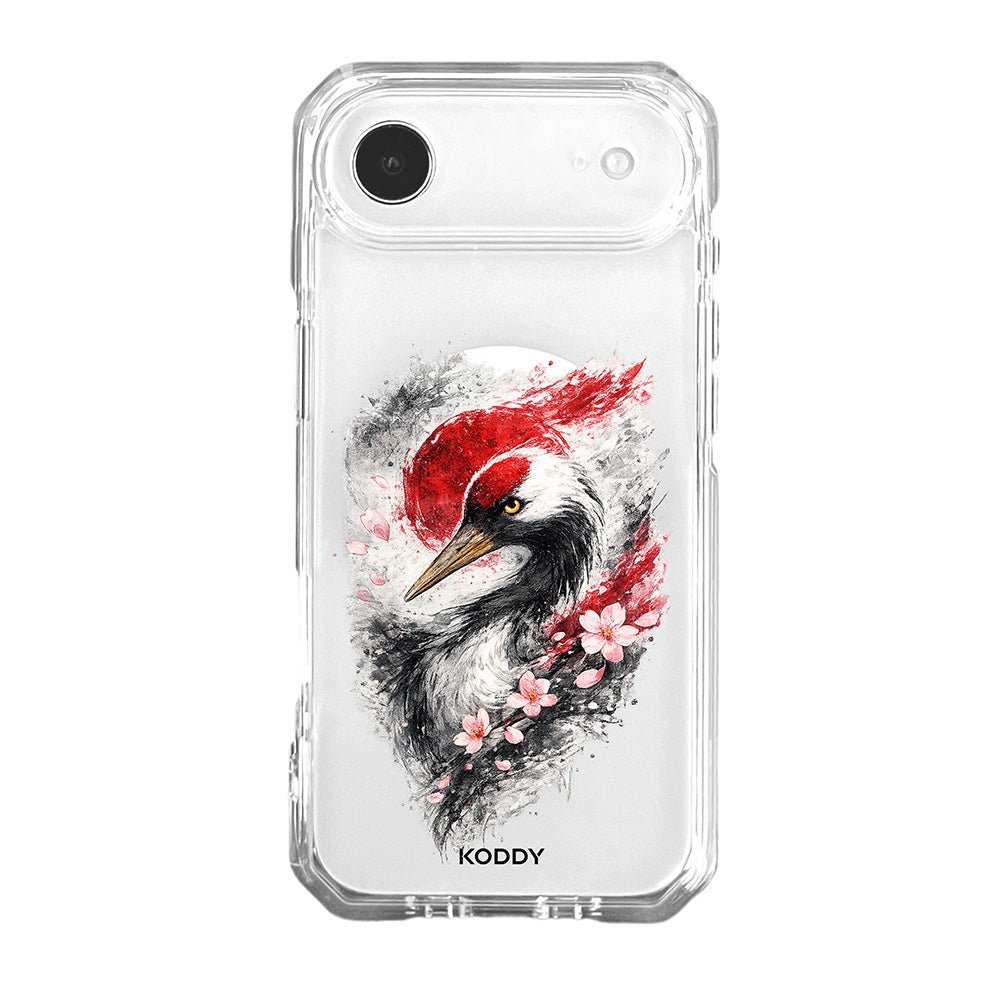 Japanese Sakura Crane Phone Case-KODDY aesthetic iphone case UK