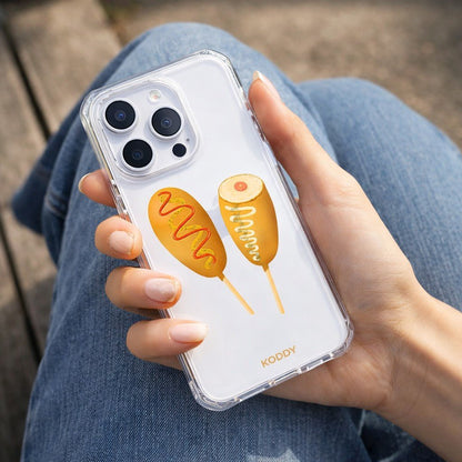 Korean Corn Dog Phone Case - KODDY aesthetic iphone case UK