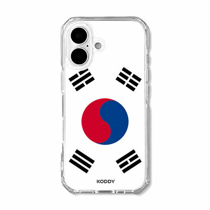 Korean Flag Taegeukgi Phone Case-KODDY aesthetic iphone case UK