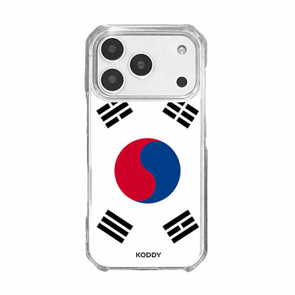 Korean Flag Taegeukgi Phone Case-KODDY aesthetic iphone case UK