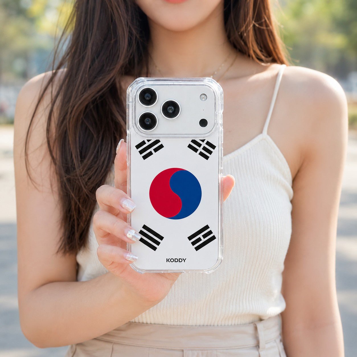 Korean Flag Taegeukgi Phone Case-KODDY aesthetic iphone case UK