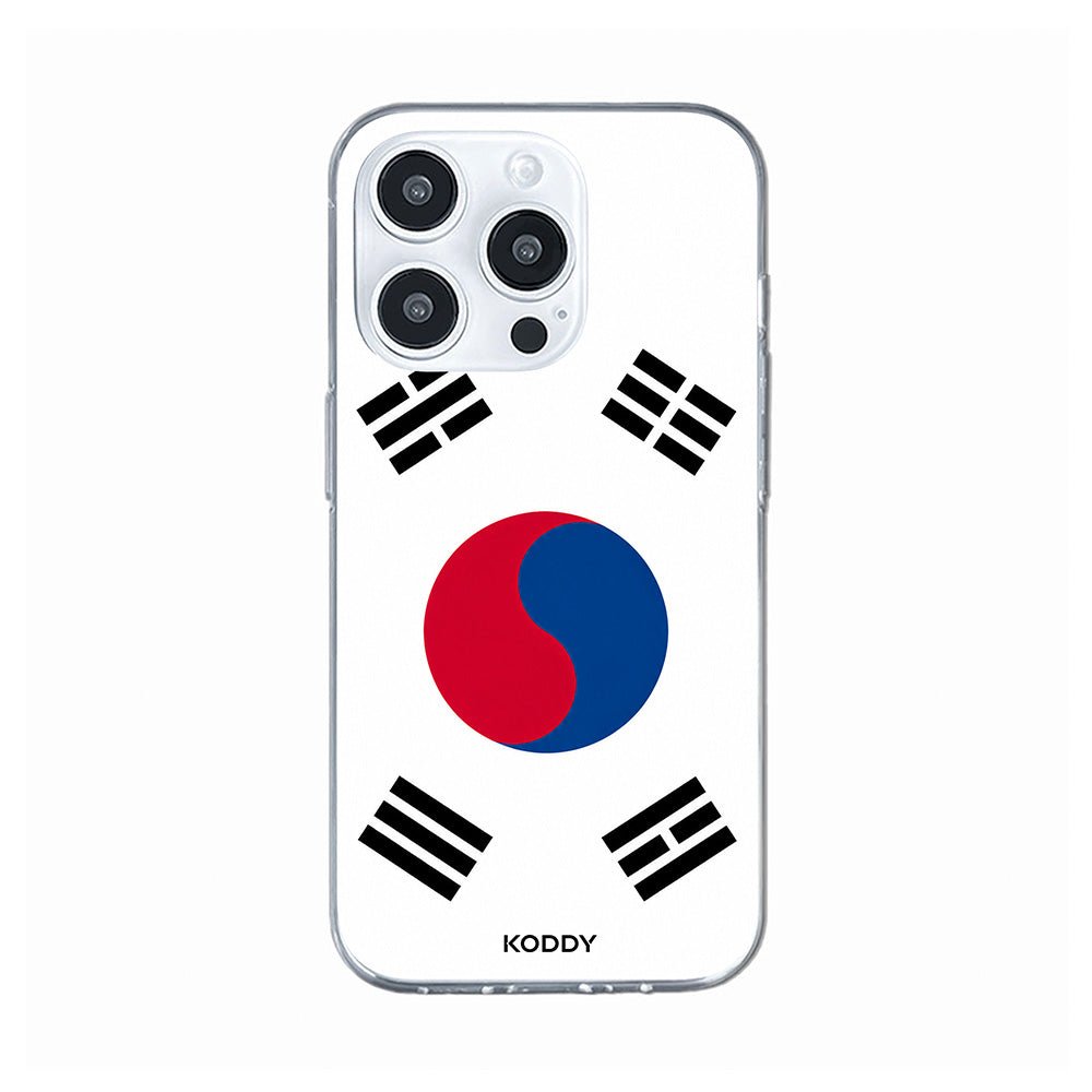 Korean Flag Taegeukgi Phone Case-KODDY aesthetic iphone case UK