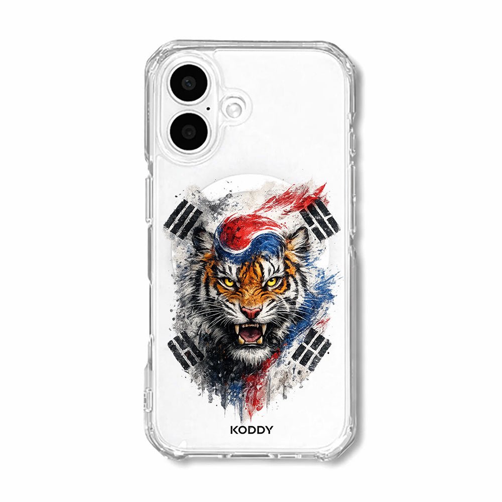 Korean Flag Tiger Phone Case-KODDY aesthetic iphone case UK
