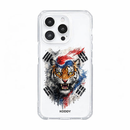 Korean Flag Tiger Phone Case-KODDY aesthetic iphone case UK