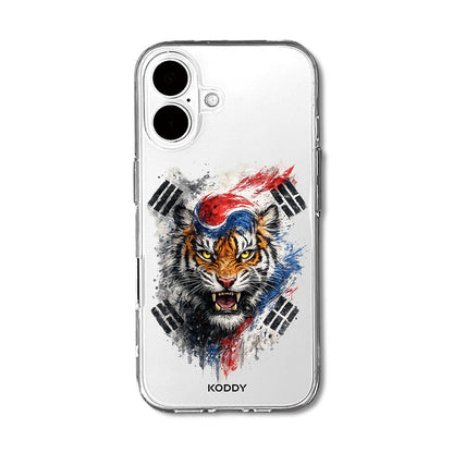 Korean Flag Tiger Phone Case-KODDY aesthetic iphone case UK