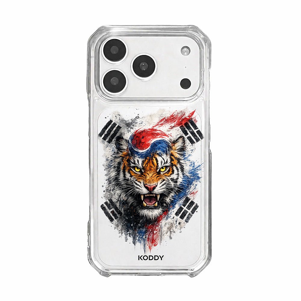 Korean Flag Tiger Phone Case-KODDY aesthetic iphone case UK