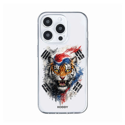 Korean Flag Tiger Phone Case-KODDY aesthetic iphone case UK