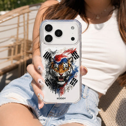 Korean Flag Tiger Phone Case-KODDY aesthetic iphone case UK