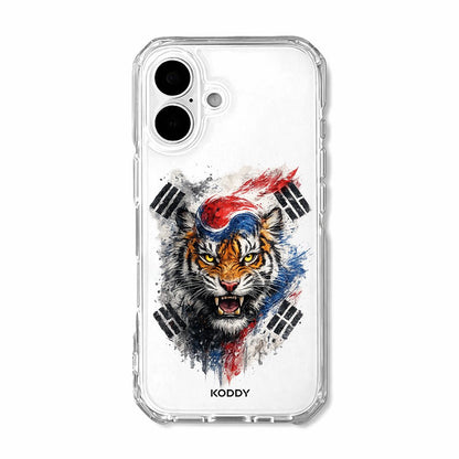 Korean Flag Tiger Phone Case-KODDY aesthetic iphone case UK