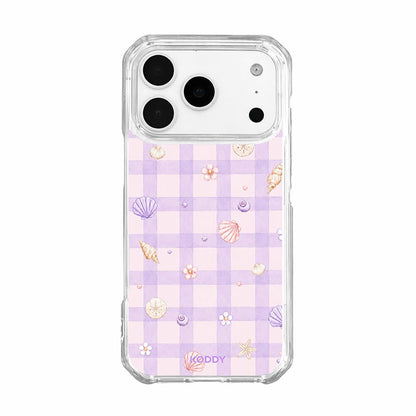 Lavender Gingham Beach Phone Case