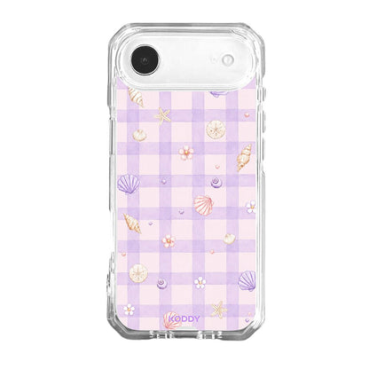 Lavender Gingham Beach Phone Case