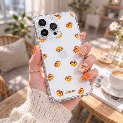 Little Chocolate Drizzle Pretzels Phone Case-KODDY aesthetic iphone case UK