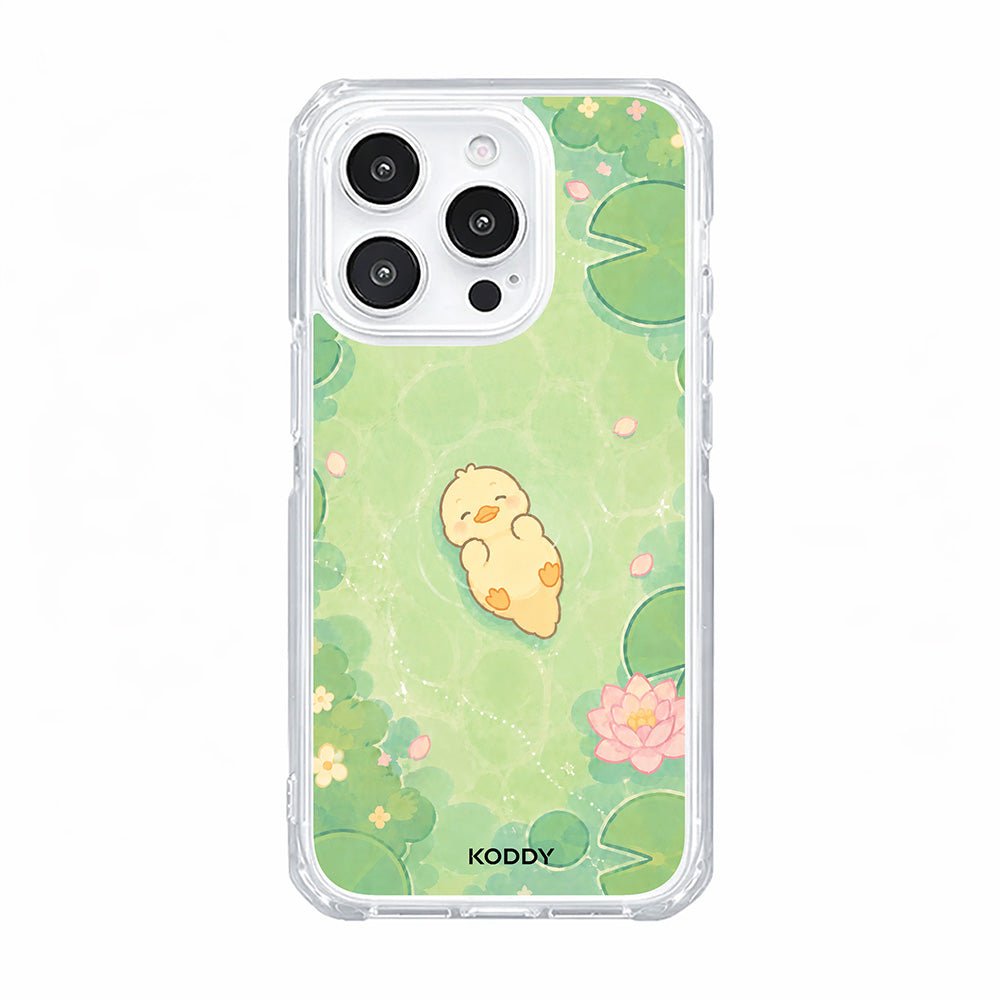 Little Duck Lily Pond Phone Case-KODDY aesthetic iphone case UK