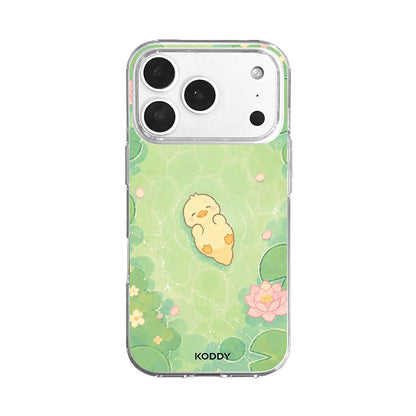 Little Duck Lily Pond Phone Case-KODDY aesthetic iphone case UK