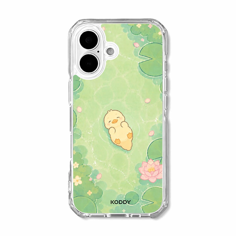 Little Duck Lily Pond Phone Case-KODDY aesthetic iphone case UK