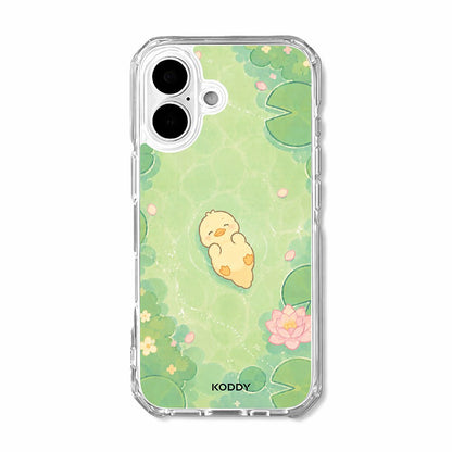 Little Duck Lily Pond Phone Case-KODDY aesthetic iphone case UK