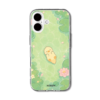 Little Duck Lily Pond Phone Case-KODDY aesthetic iphone case UK