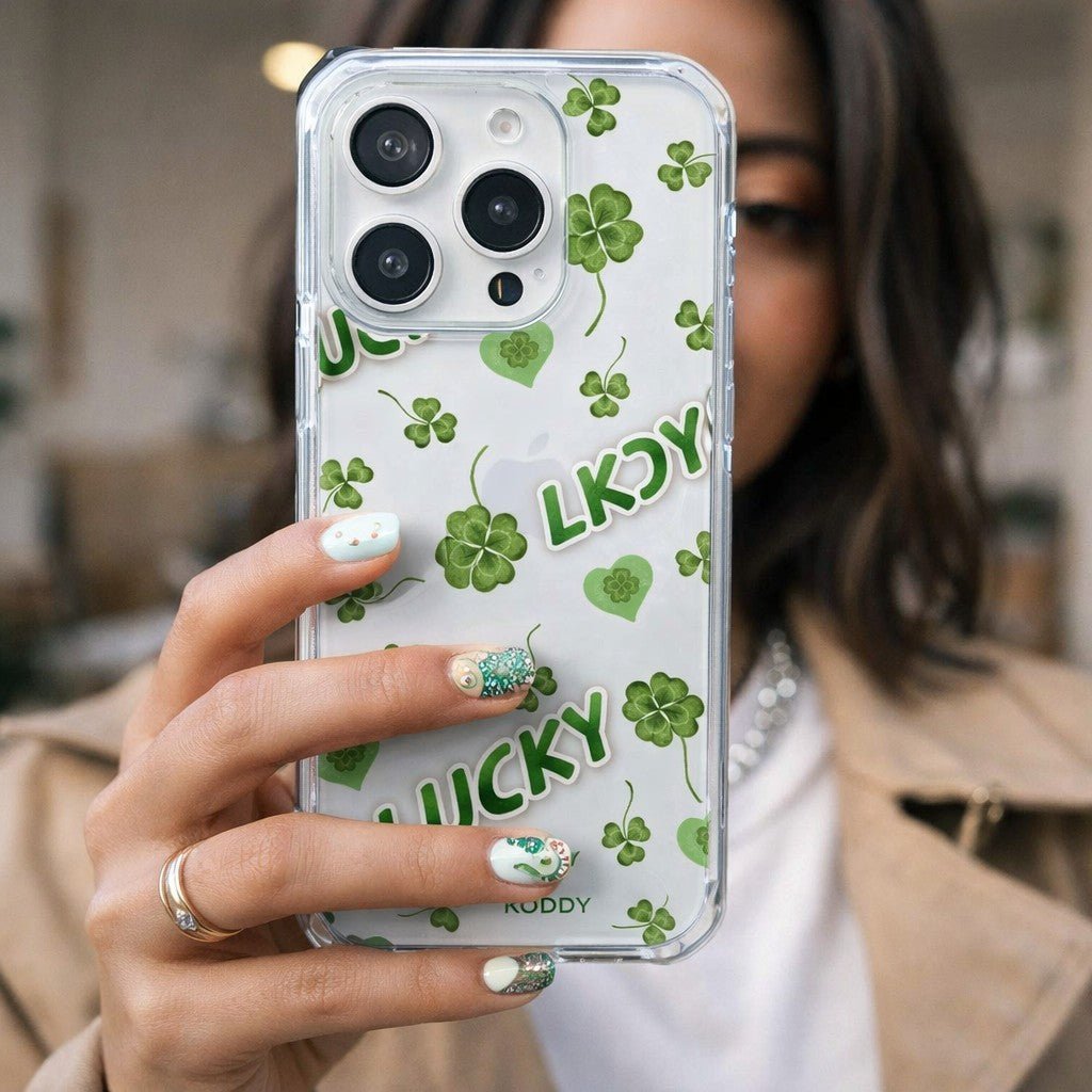 Lucky Clover Phone Case - KODDY aesthetic iphone case UK