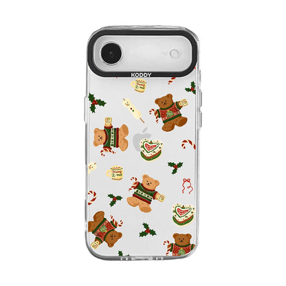 Merry Christmas Bears iPhone Case
