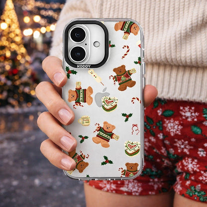 Merry Christmas Bears iPhone Case - KODDY aesthetic iphone case UK