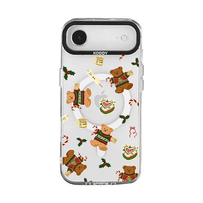 Merry Christmas Bears iPhone Case