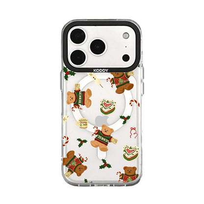 Merry Christmas Bears iPhone Case
