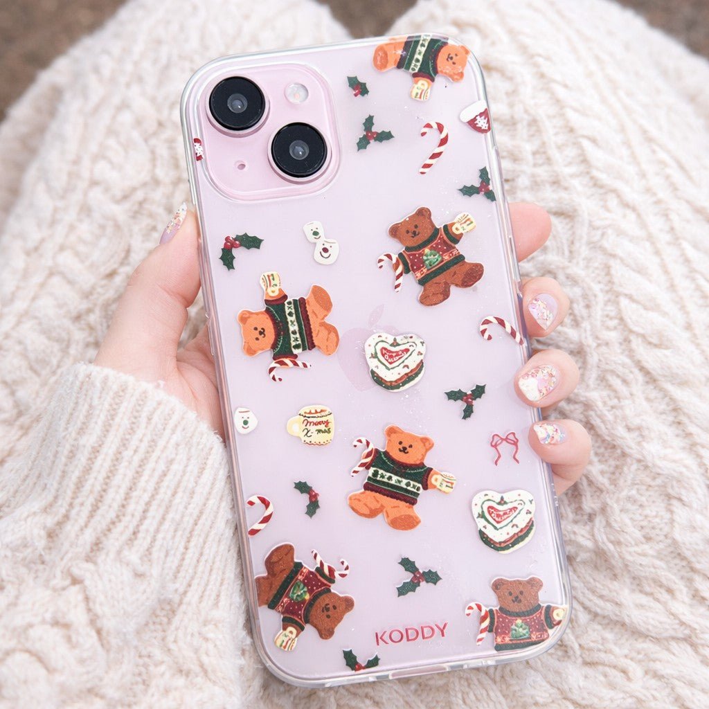 Merry Christmas Bears Phone Case-KODDY