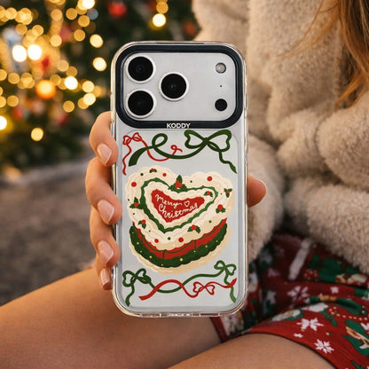 Merry Christmas Cake iPhone Case - KODDY aesthetic iphone case UK