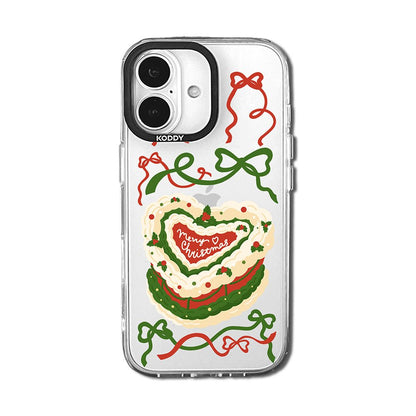 Merry Christmas Cake iPhone Case