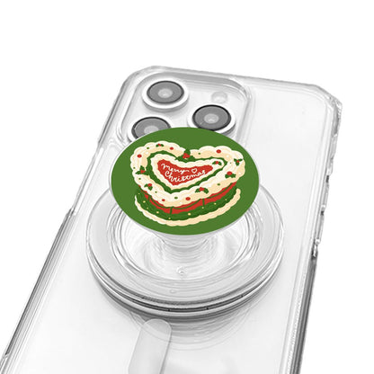 Merry Christmas Cake Phone Grip - KODDY