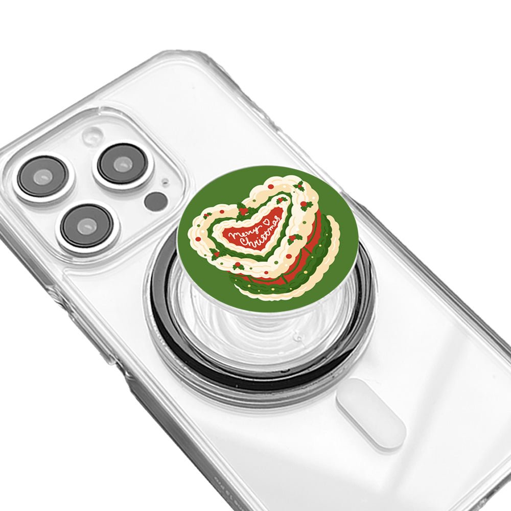 Merry Christmas Cake Phone Grip - KODDY