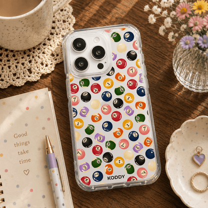 Mini Pool Balls Aesthetic Phone Case-KODDY aesthetic iphone case UK