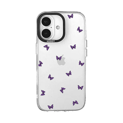 Mini Purple Butterflies iPhone Case-KODDY