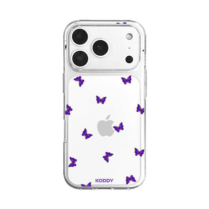 Mini Purple Butterflies Phone Case - KODDY aesthetic iphone case UK