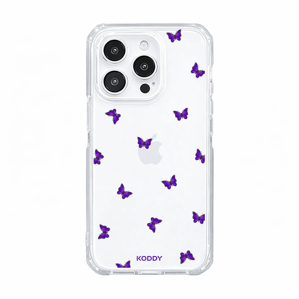 Mini Purple Butterflies Phone Case - KODDY aesthetic iphone case UK