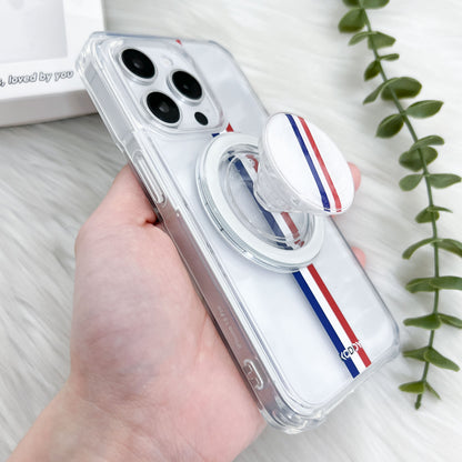 Motor Racing Stripe Phone Case and Phone Grip Bundle - KODDY