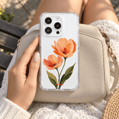 Oil Painted Floral Aesthetic Phone Case-KODDY aesthetic iphone case UK
